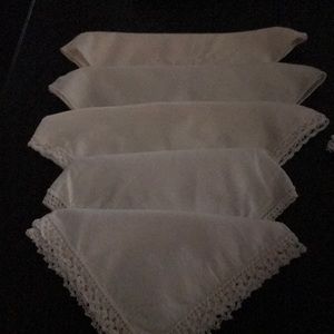 41 vintage ladies handkerchiefs.